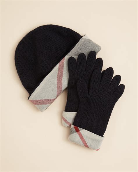 burberry hat and glove set|Burberry her men's clothing.